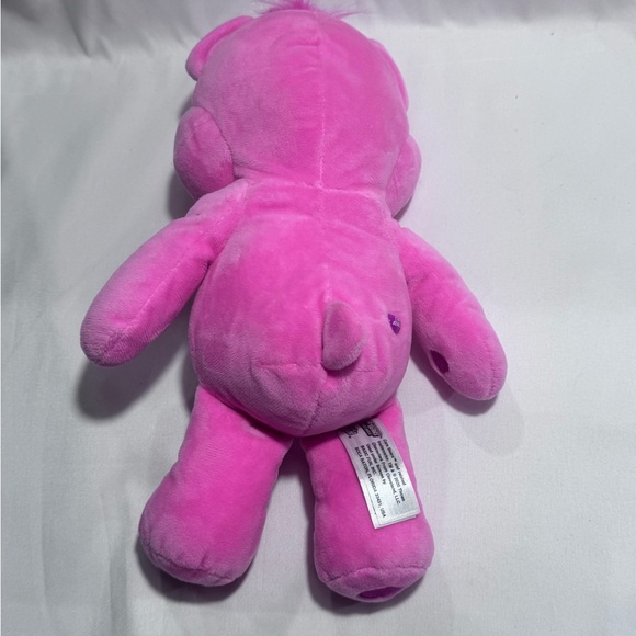 Care Bears Basic Fun Soft Pink Plush 12" Cheer Bear Stuffed Animal Rainbow - Picture 3 of 3